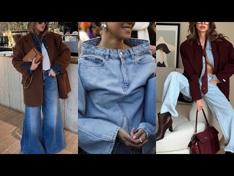Видео: ДЖИНСОВЫЙ ШОК В СТИЛЬНОМ ГАРДЕРОБЕ💕 МОДНЫЕ ОБРАЗЫ С ОДЕЖДОЙ ИЗ ДЕНИМА