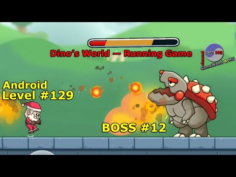 Видео: Level 129. Босс № 12. Прохождение игры Dino's World — Running Game на Android