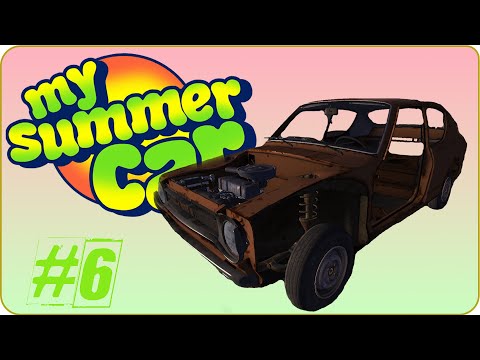 Видео: [ My Summer Car ] Собрали подвеску, двигатель и первый пробный запуск [ Серия #6 ]