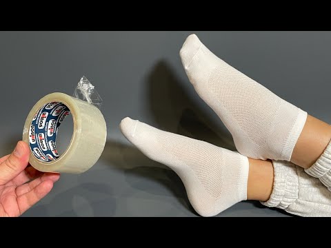 Видео: Возьми СКОТЧ и наклей  НОГИ❗Эти хитрости УДИВЯТ ВАС😱