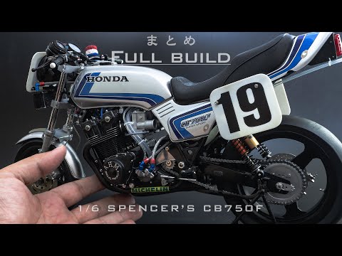 Видео: Сборка легендарного Фредди Спенсера CB750F Полная сборка