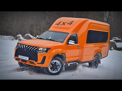 Видео: Промтех Капитан 4х4. Внедорожник обретает черты