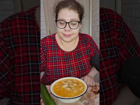 Видео: Мукбанг Чан Рамен куринный с Пельменями