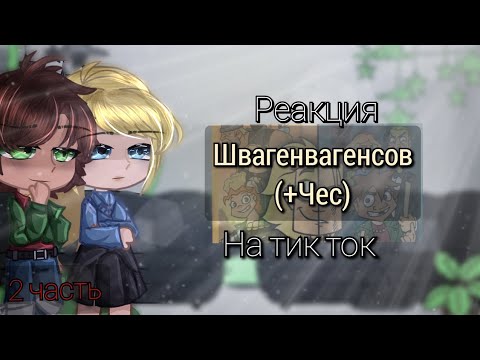 Видео: Реакция Швагенвагенсов (+Чес) на тик ток// 2 часть