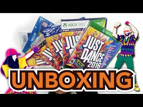 Видео: Распаковка Just Dance 2016 (PS3 / PS4 / Xbox 360 / Xbox One / Wii / Wii U)!!
