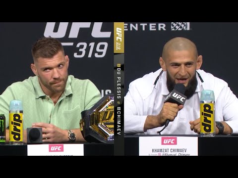 Видео: UFC 319: Пресс-конференция