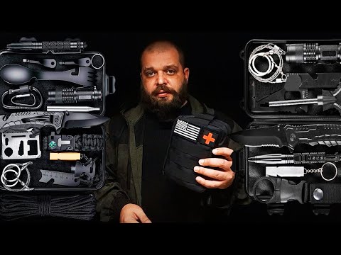 Видео: ЖЕСТКИЙ разнос - обзор БОЛЬШОГО китайского набора для выживания ( НАЗ EDC SURVIVAL KIT )