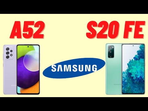 Видео: Samsung A52 и Samsung S20 FE / За что переплачиваем ?