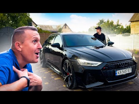 Видео: РЕАКЦИЯ БАТИ и ДРУЗЕЙ НА МОЮ AUDI RS6! ПОПАЛИ В ДТП!? УЛИЧНЫЕ ГОНКИ!