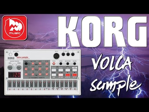 Видео: Сэмплер KORG VOLCA sample