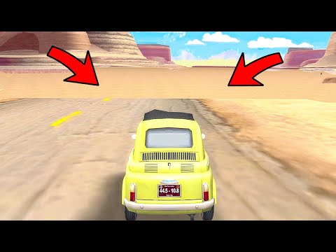 Видео: КАК ПОПАСТЬ ЗА КАРТУ В ИГРЕ ТАЧКИ! СЕКРЕТЫ И БАГИ В CARS THE VIDEOGAME