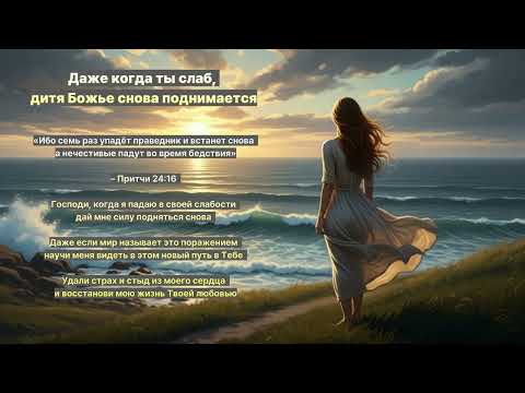 Видео: 💛 Даже когда ты слаб, дитя Божье снова поднимается 🌿