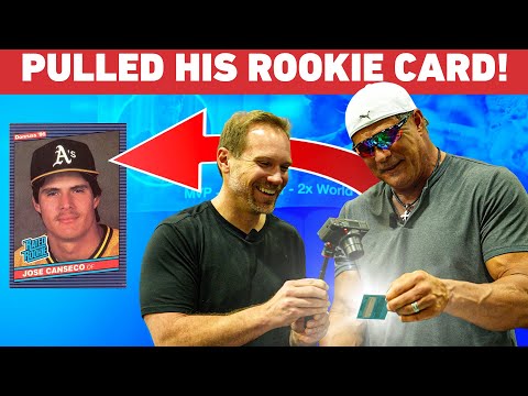 Видео: Открываем коробку с бейсбольными мячами Donruss 1986 года вместе с Хосе Кансеко! 🔥