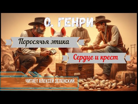 Видео: О. Генри "Поросячья этика",  "Сердце и крест" читает Алексей Зеленский