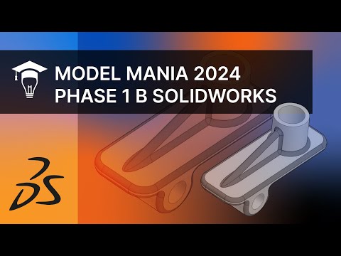 Видео: SOLIDWORKS Деталь с конкурса Model Mania 2024 Часть 1