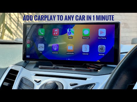 Видео: Легко добавьте CarPlay / Android Auto в любой автомобиль — видеорегистратор Seicane
