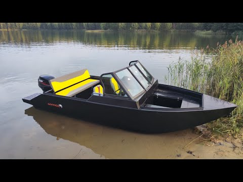 Видео: Обзор лодки GOONCH 460 SV fish M. Вручение лодки заказчику.