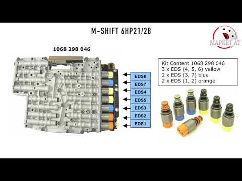 Видео: Обзор соленоидов акпп ZF6hp