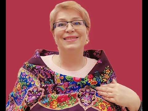 Видео: Медальоны. Павловопосадские платки в Минске. Алёна