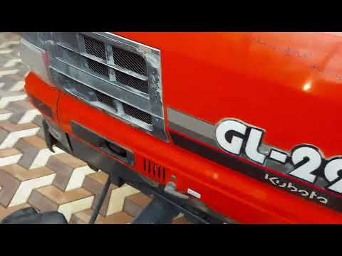 Видео: Японский трактор с Кабиной  Kubota GL 29, супер состояние!!!