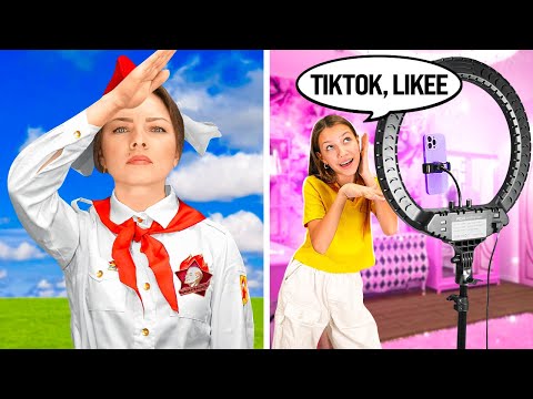 Видео: СССР против ТикТокеров Челлендж / Вики Шоу