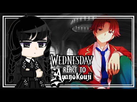 Видео: Реакция Nevermore Outcast на т/и Аянокоджи в стиле Wednesday ☂️COTE