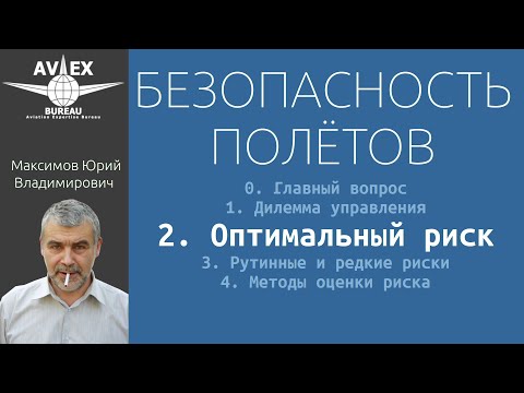 Видео: 2. Безопасность полётов. Оптимальный риск.