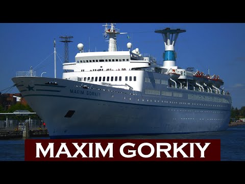 Видео: Роскошный круизный лайнер Maxim Gorkiy