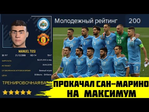 Видео: ПРОКАЧАЛ СБОРНУЮ САН-МАРИНО НА МАКСИМУМ СТАЛИ ЧЕМПИОНАМИ? ПРОМОТАЛ 20 ЛЕТ FOOTBALL MANAGER FM 22