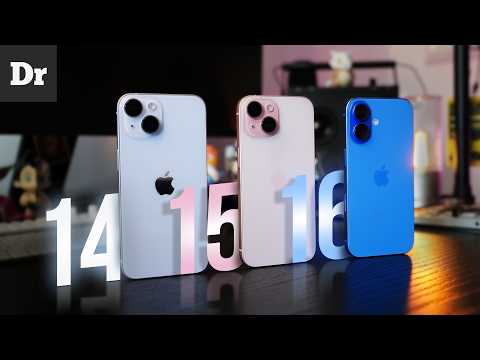 Видео: iPhone 16 vs 15 vs 14 - ЧТО ВЫБРАТЬ? | СРАВНЕНИЕ