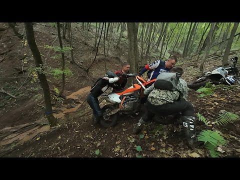 Видео: Ручей страданий /Хард Эндуро 