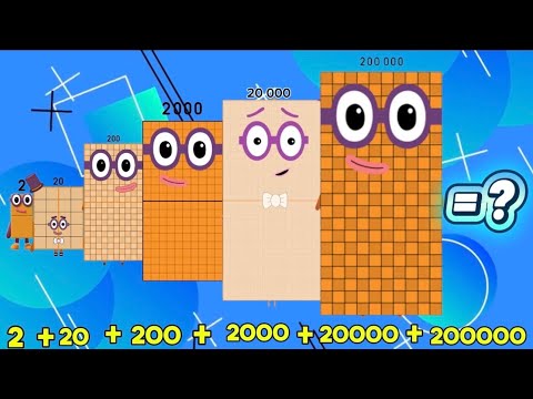 Видео: NUMBERBLOCKS НАЙТИ ОБЩУЮ СУММУ ЧИСЕЛ | СЛОЖИТЬ МАЛЕНЬКИЕ И ГИГАНТСКИЕ ЧИСЛА | Привет, Джордж