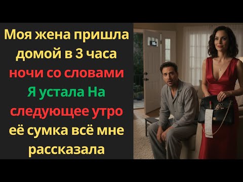 Видео: Моя жена пришла домой в 3 часа ночи со словами Я устала На следующее утро её сумка всё мне рассказал