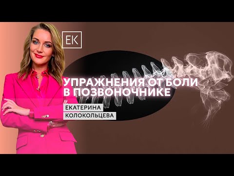 Видео: Упражнения для поддержания здоровья позвоночника / Екатерина Колокольцева