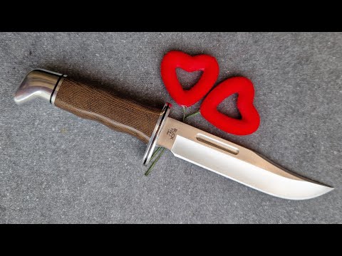 Видео: ППР. СТАВЛЮ СЕРДЕЧКО! Нож 119 SPECIAL PRO KNIFE Buck