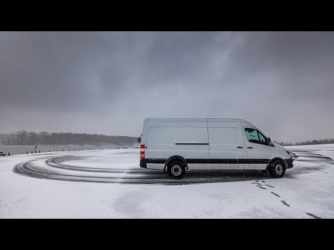 Видео: Попали в Снеговой Шторм с Сыном | Дальнобой по США на Спринтере | Жизнь в Южной Каролине