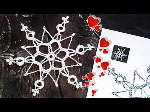 Видео: ❄️КРАСИВАЯ СНЕЖИНКА КРЮЧКОМ ЗВЕЗДА ❄️ ПРОСТОЙ МК для начинающих