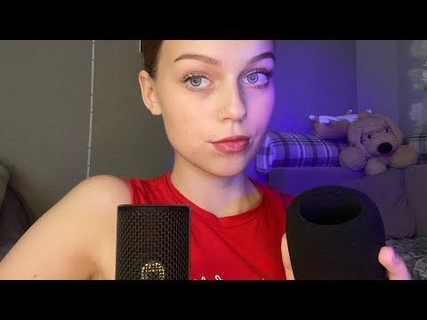 Видео: Асмр микрофонные триггеры🎙️🩵