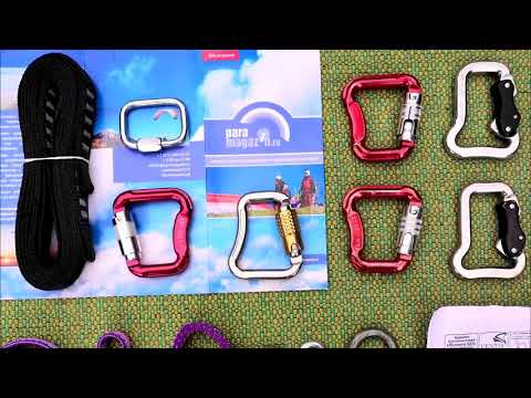 Видео: Тест на разрушение Парапланерных Карабинов ✓ Test for the destruction of Paraglider Carbines