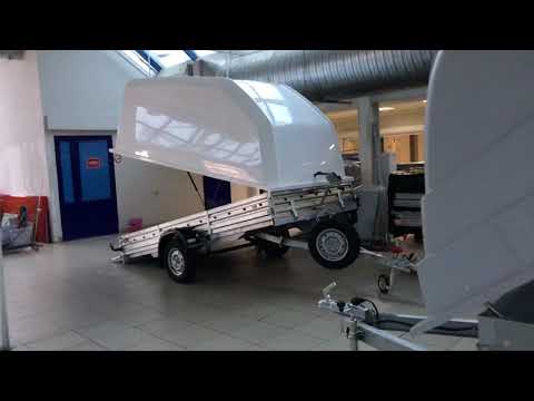 Видео: Обзор легковых прицепов с крышками