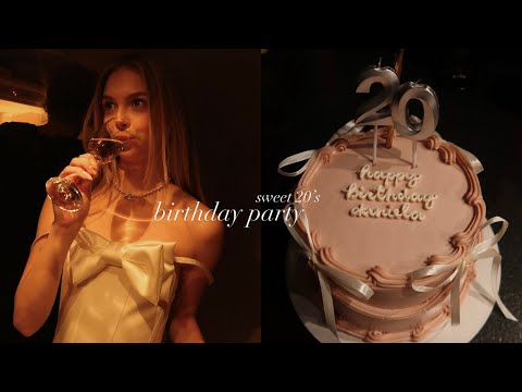 Видео: sweet 20`s // влог со дня рождения