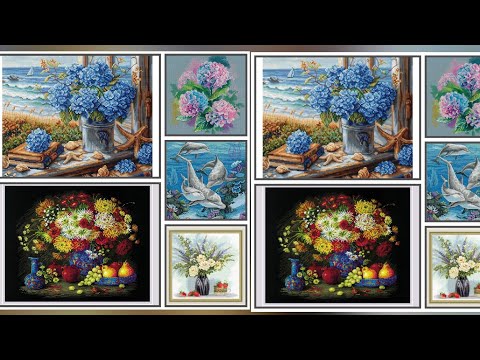 Видео: 3-я Декада и Итоги🌺💐Мая💐🌺Вышито 30 500❌️❌️/ старт/BU5065 Luca-s/финиш/Пламени цвет риолис 🥰