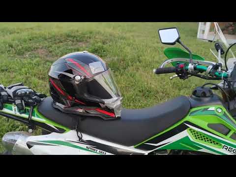 Видео: Ветровое стекло с AliExpress на Regulmoto Sport 003.