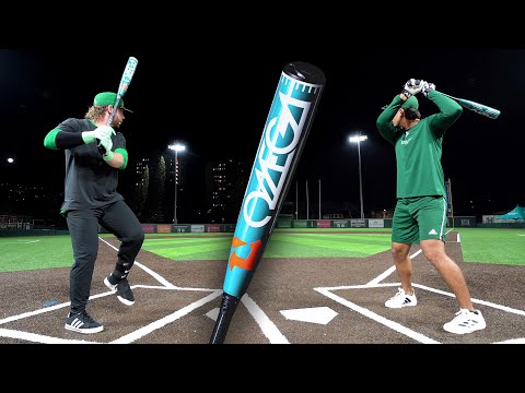 Видео: Отбиваем мяч с битой DeMarini OMEGA 2026 года | Обзор бейсбольной биты BBCOR (совместно с @hawaii...