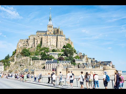 Видео: Остров  Мон - Сен - Мишель / Франция