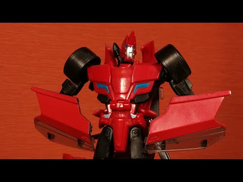 Видео: Обзор на Transformers Robot in Disguise Warrior Class Sideswipe