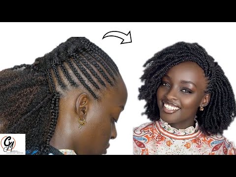 Видео: Попробуйте классическую прическу крючком без спутывания волос, которая пользуется популярностью у...