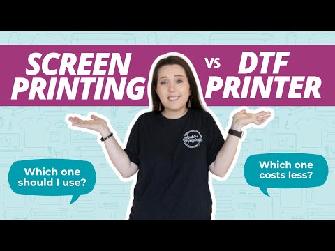 Видео: Трафаретная печать или DTF-принтер: какой метод лучше?
