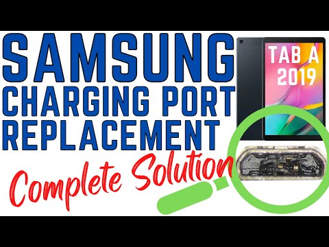 Видео: Порт зарядки Samsung Galaxy Tab A 2019 (SM-T290) | как починить порт зарядки Samsung Galaxy Tab A