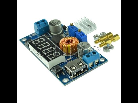 Видео: DC/DC регулятор........Adjustable 5A CC/CV Power Step-down, Charge Module, LED Driver